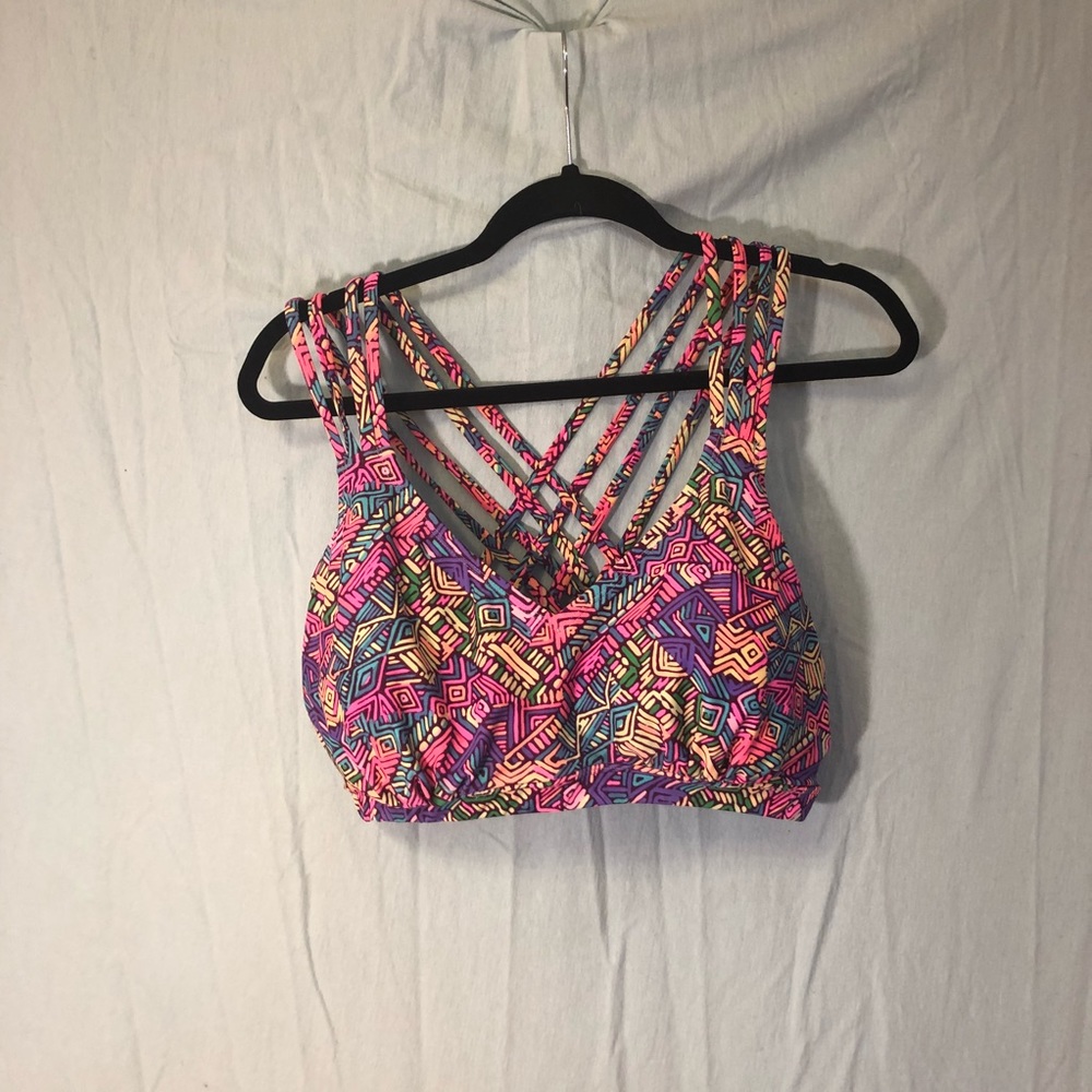 Strappy plus size high waisted Bikini